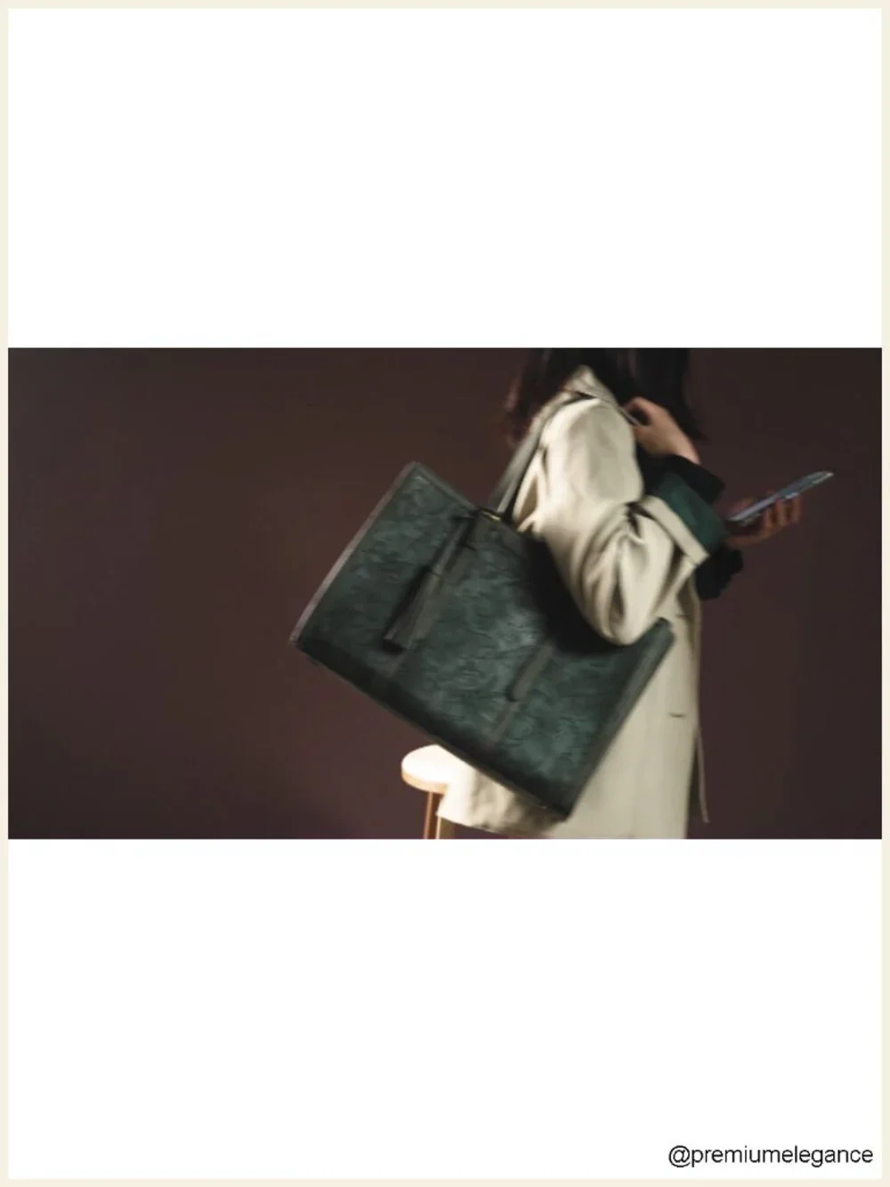 PU Leather Laptop Tote Bag for Women 15.6 Inch Work Bag Office Computer Purse 3